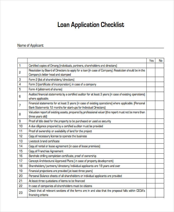 Mortgage Processor Checklist Template Prntbl Concejomunicipaldechinu Gov Co