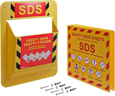 Msds Sds Binder And Wall Station Updated 2023 Requirements Heavy Duty