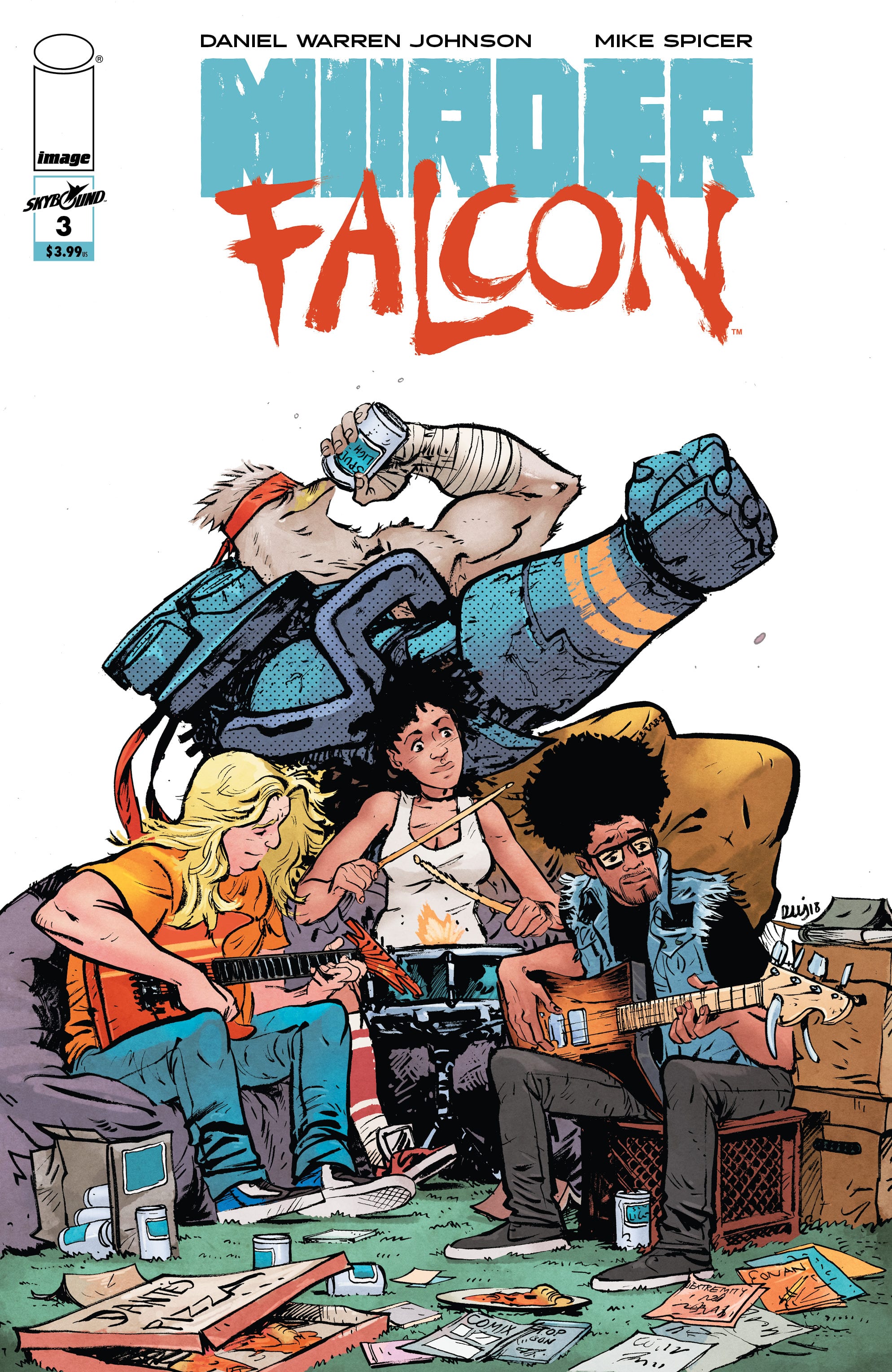 Murder Falcon Skybound Entertainment