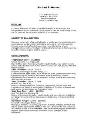 Mw2015resume Pdf