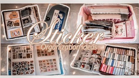 My Sticker Collections And How I Organize Them Budget Friendly