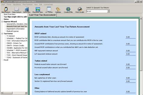 Mytaxexpress And T2express Faqs How To Import Last Year Tax Return