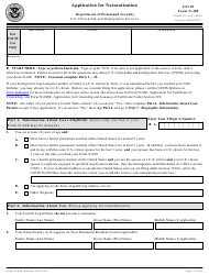 N 400 Application For Naturalization Tips On Filling Out Uscis Form N 400 Application For