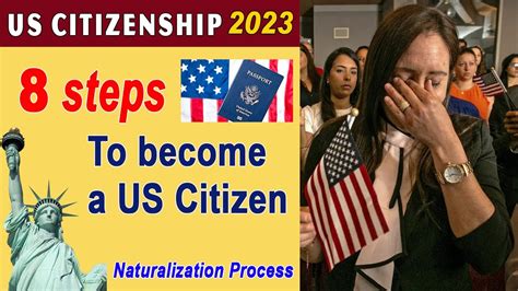 Naturalization Process Steps How To Become A Us Citizen Youtube