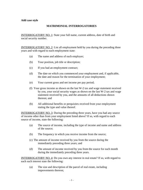 Nc Interrogatories Complete With Ease Airslate Signnow