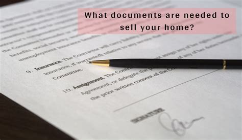 Necessary Documents To Sell Your House We Teach Houses