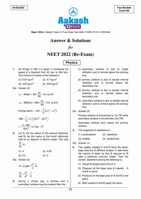 Neet Previous Year Question Papers Download Pdf