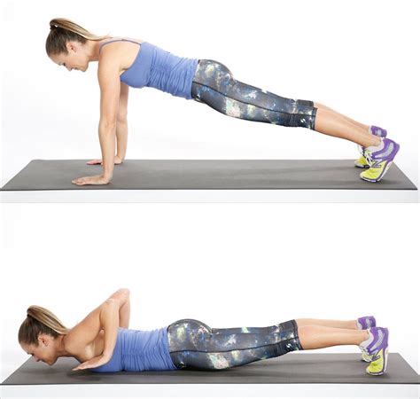 Negative Push Ups How To Get Good At Push Ups Popsugar Fitness Photo 4