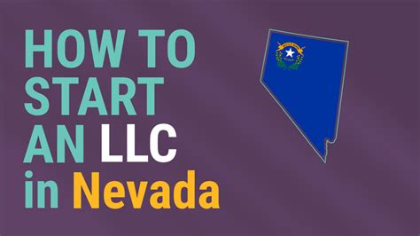 Nevada Llc How To Start An Llc In Nevada Truic