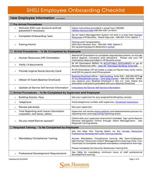 New Employee Hr Paperwork Employee Onboarding Onboarding Documents