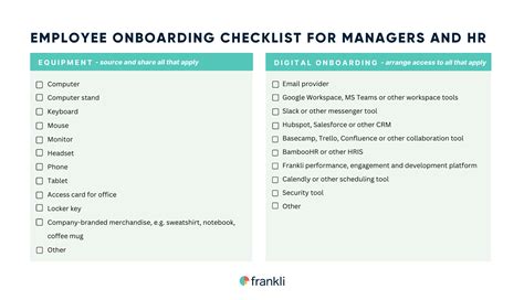 New Employee Onboarding Checklist Template Pdf Template