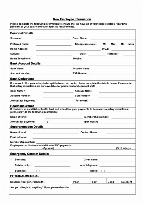 New Hire Paperwork Template Hire Onboard Pay And Support Your