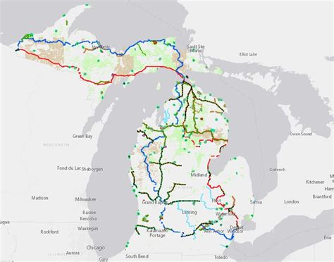 New Interactive Dnr Map Helps Users Find 4 600 Miles Of Trails Mlive Com