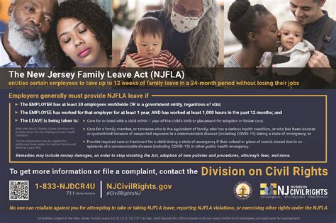 New Jersey State Family Leave Nlfla Family And Medical Leave Act