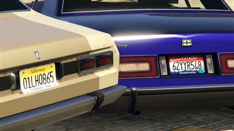 New License Plates Add On Gta5 Mods Com