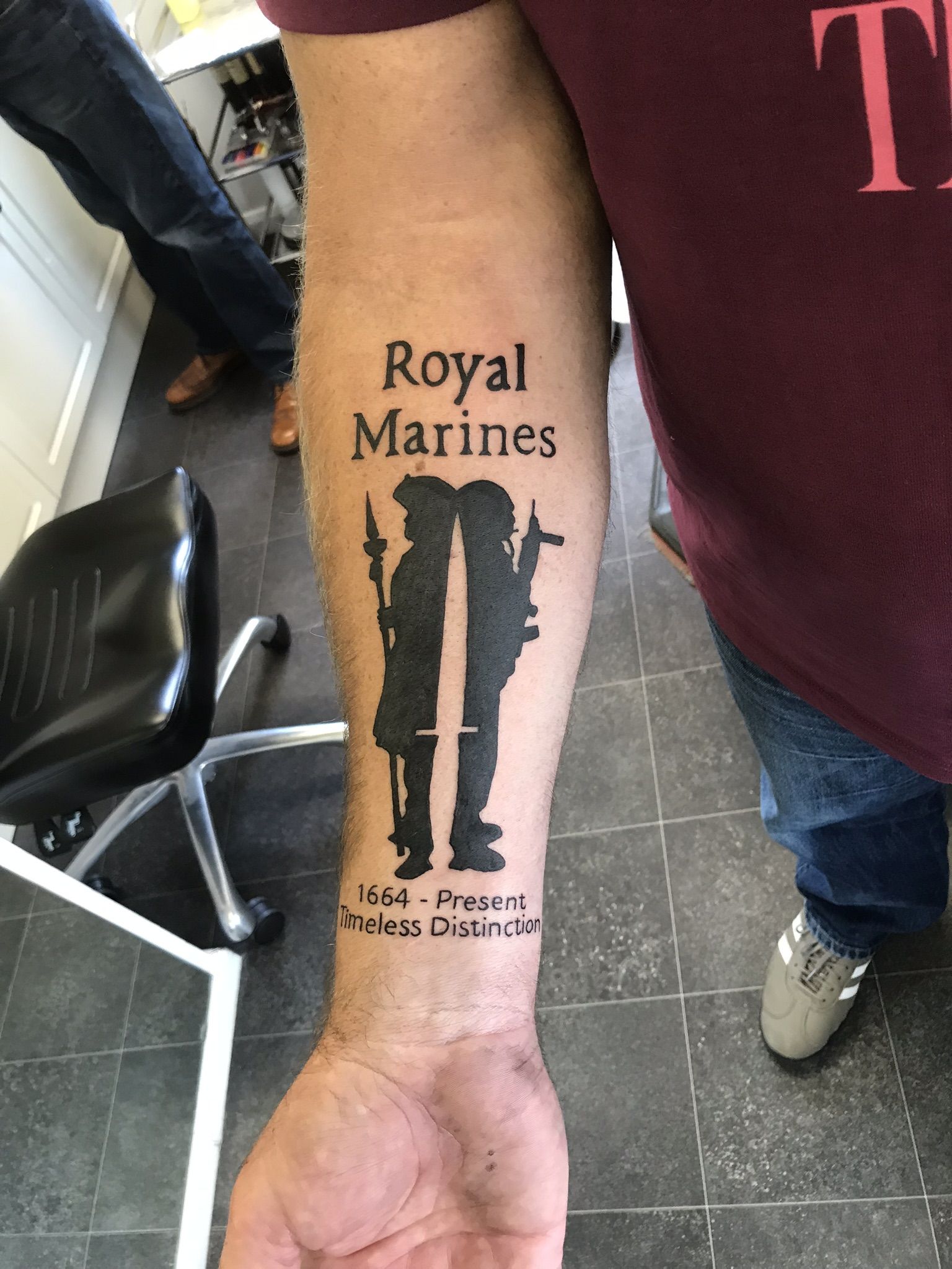 New Marines Tattoo I Did Recently Marine Daughter Tattoo Marine Mom