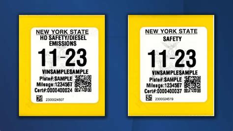 New Ny Dmv Stickers Include Vehicle Specific Information Youtube