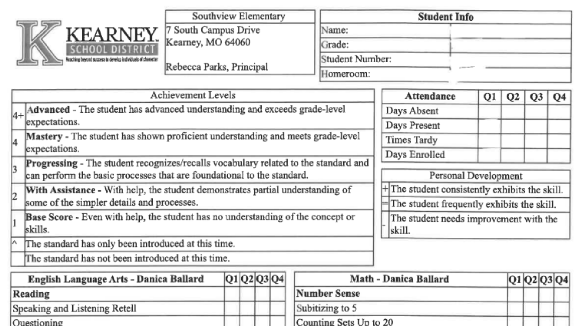 New Report Cards Will Empower Elementary School Students And Families Kearney School District