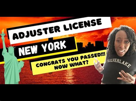 New York Adjuster License Paperwork What To Do After You Pass Ny Adjuster Series 17 70