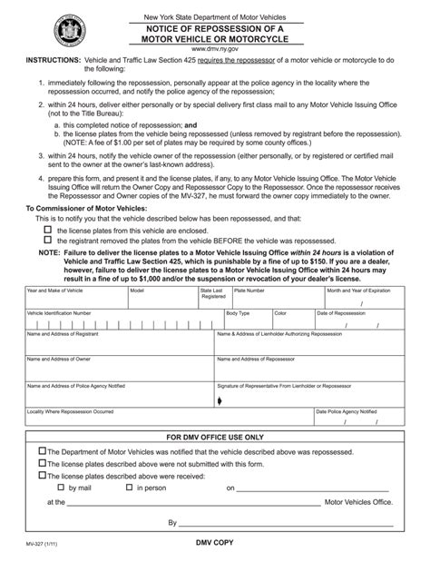 New York Dmv Registration Paperwork At Reba Russell Blog