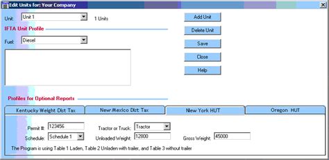 New York Hut Report My Fuel Tax