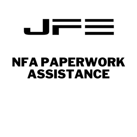 Nfa Firearm Paperwork Assistance Service At Joint Force Enterprises