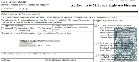 Nfa For Beginners Form 1 To Manufacture An Nfa Item The Truth About Guns