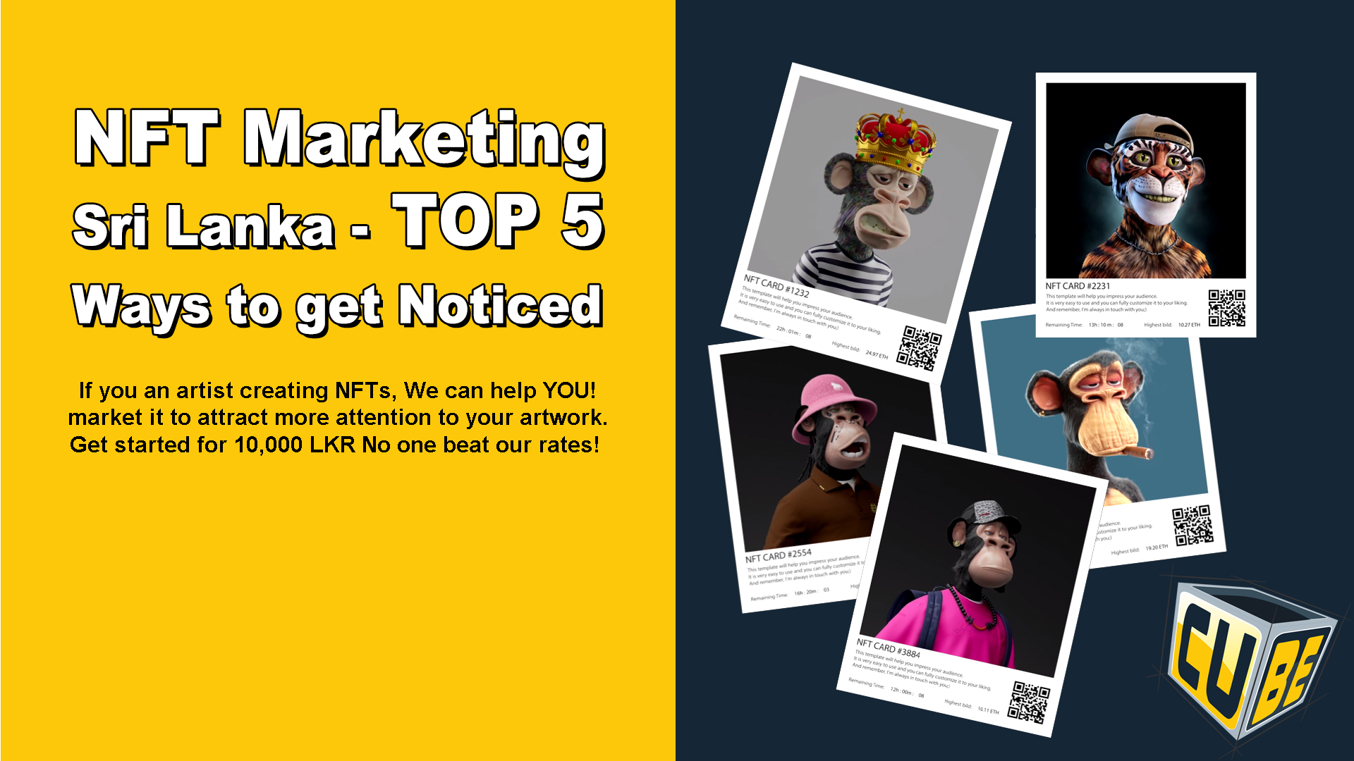 Nft Marketing Sri Lanka Top 5 Ways To Get Noticed The Visual Cube