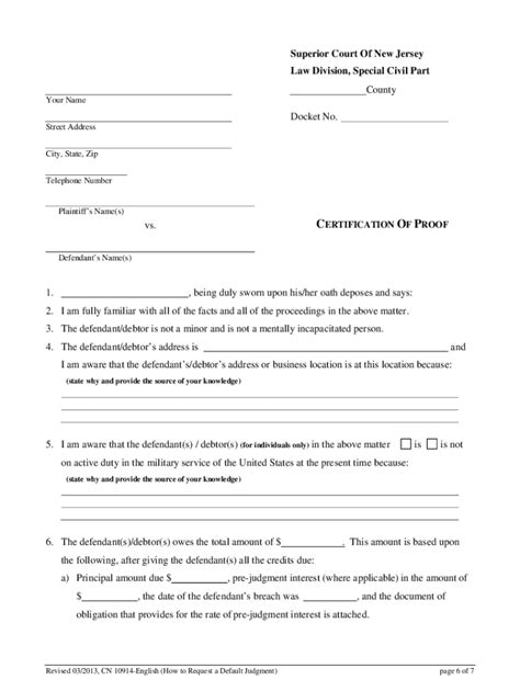 Nj Court Form Cn 10914 Fill Online Printable Fillable Blank