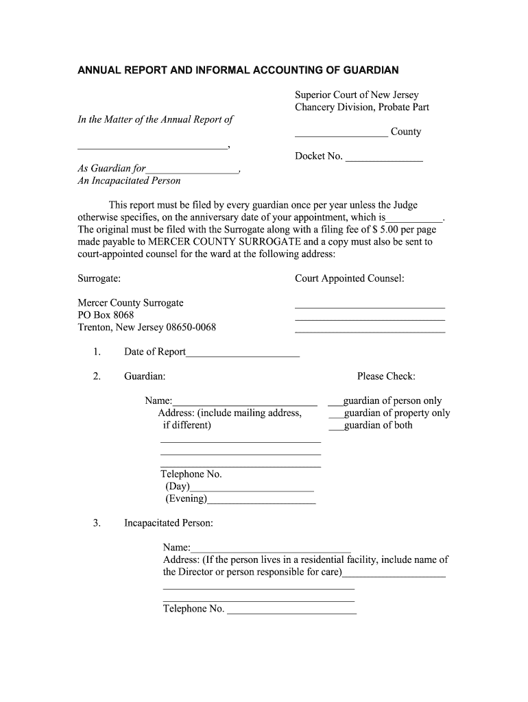 Nj Estate Accounting Form Fill Out Amp Sign Online Dochub