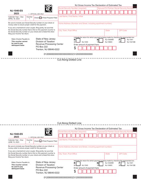 Nj Estimated Tax Payments 2024 Forms Terra Juditha