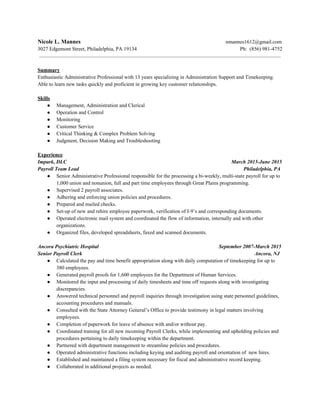 Nmannesresume2016 Docx