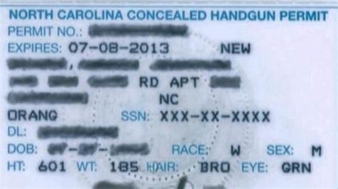 North Carolina Concealed Carry Gls Shooting