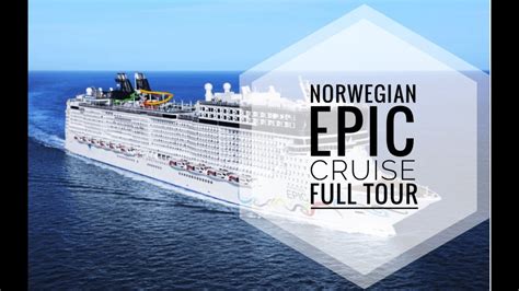 Norwegian Epic Ncl Cruise Ship Full Tour Mediterranean Itinerary 4K