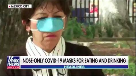 Nose Only Covid 19 Masks Invented By Mexican Researchers For Use At Restaurants Fox News