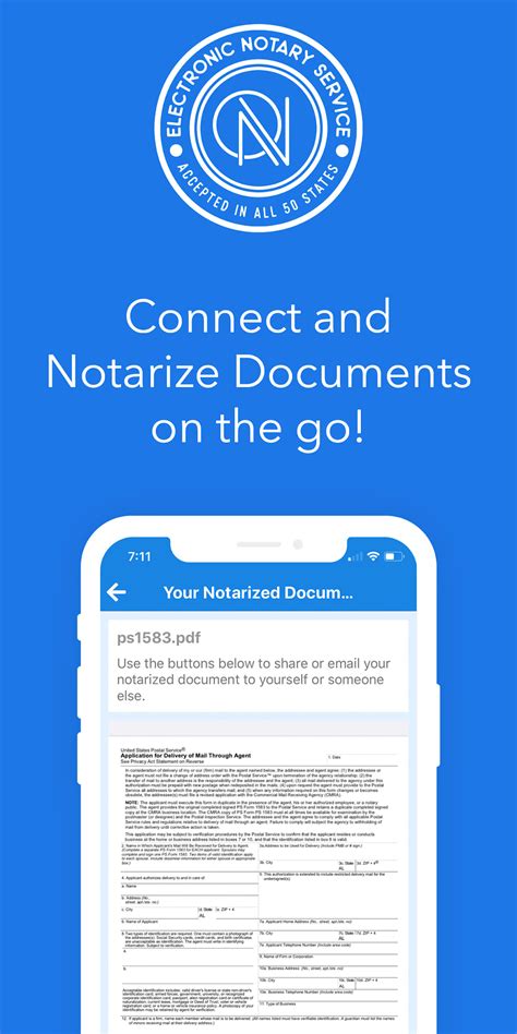 Notarize Documents Now With In For Android Download