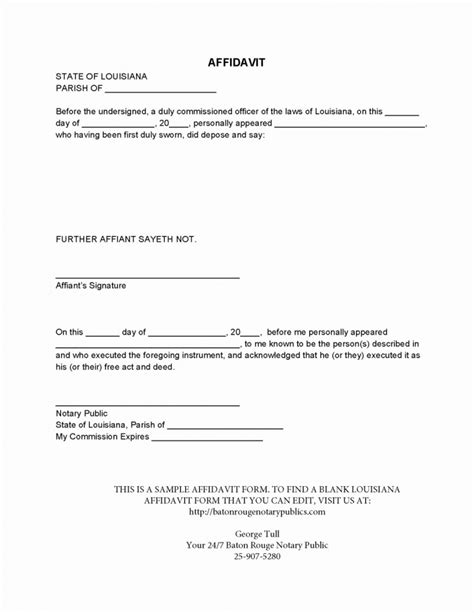 Notarized Letter Template Velogerty