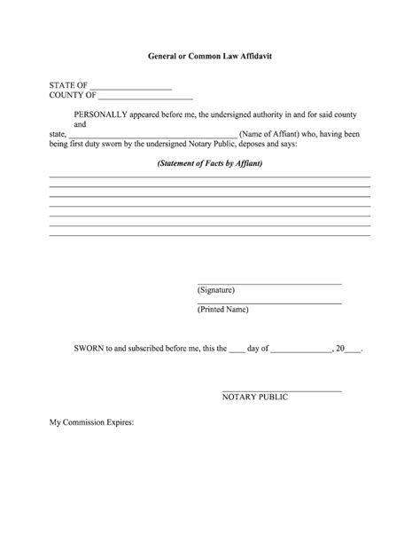 Notary Signature Template Pre Built Template Airslate Signnow