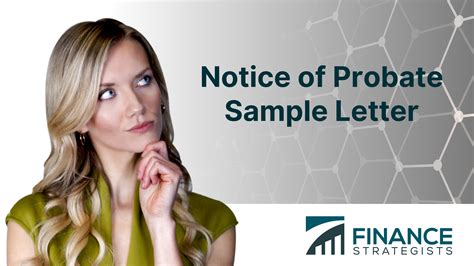 Notice Of Probate Sample Letter Finance Strategists