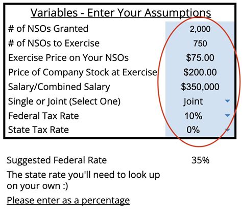 Nso Tax Calculator