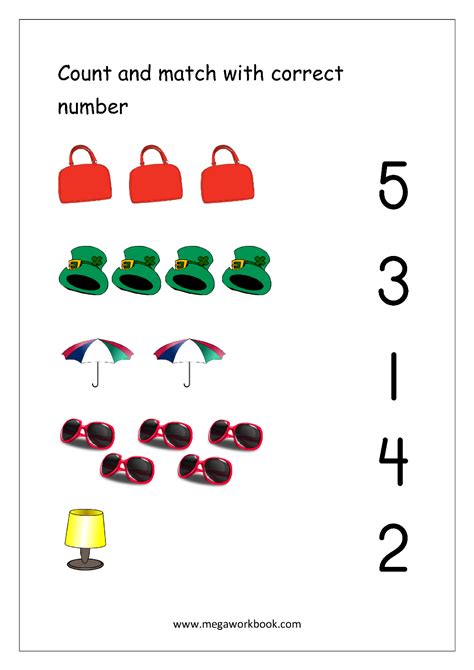 Number With Letter Matching Worksheet 5