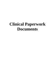 Nur 314 Clinical Paperwork Documents Docx Clinical Paperwork Documents Identify Yourself By