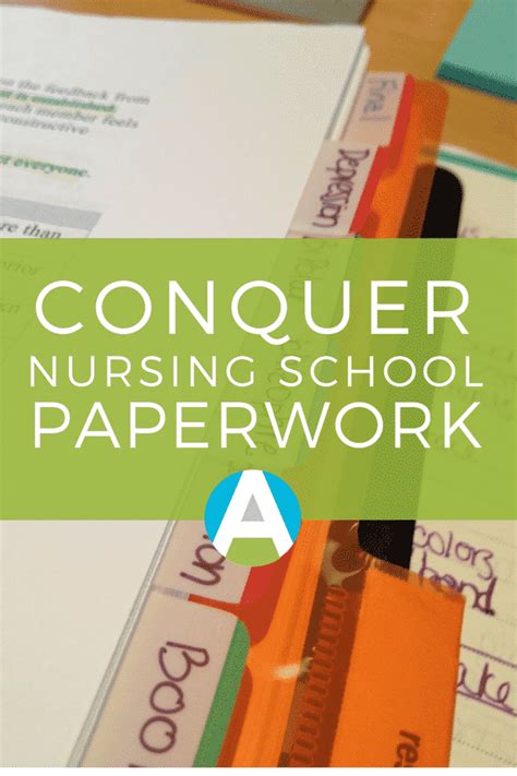 Nursing School Paperwork Hacks Straight A Nursing