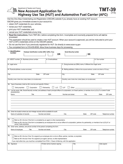 Ny Dtf Tmt 39 2018 2024 Fill Out Tax Template Online