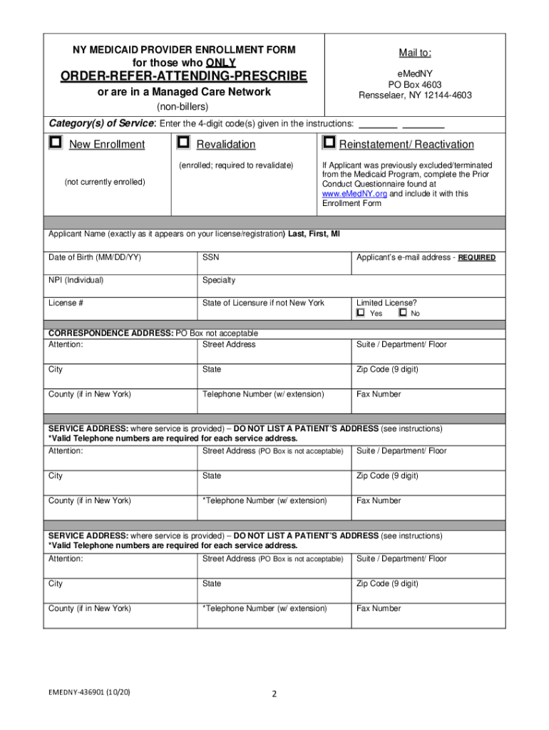 Ny Medicaid Form Fill Out Sign Online Dochub