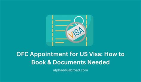 Ofc Appointment For Us Visa How To Book Documents Needed