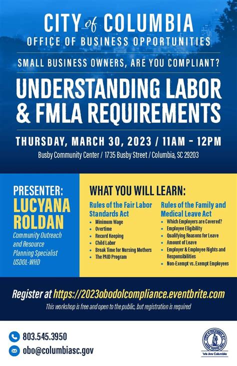 Office Of Business Opportunities Understanding Labor Fmla