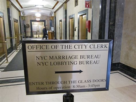 Office Of The City Clerk The Nyc Marriage Bureau In The Of Flickr