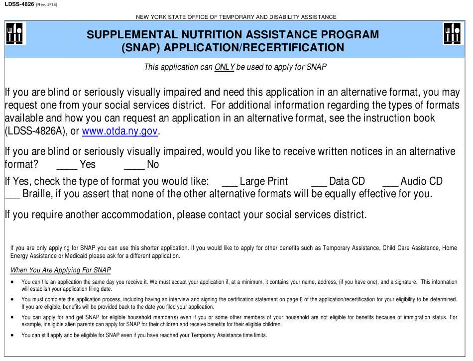 Ohio Snap Application Pdf Fill Online Printable Fillable Blank