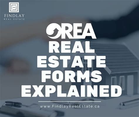 Ontario Real Estate Forms And Paperwork Explained For Sellers And Buyers Findlay Real Estate